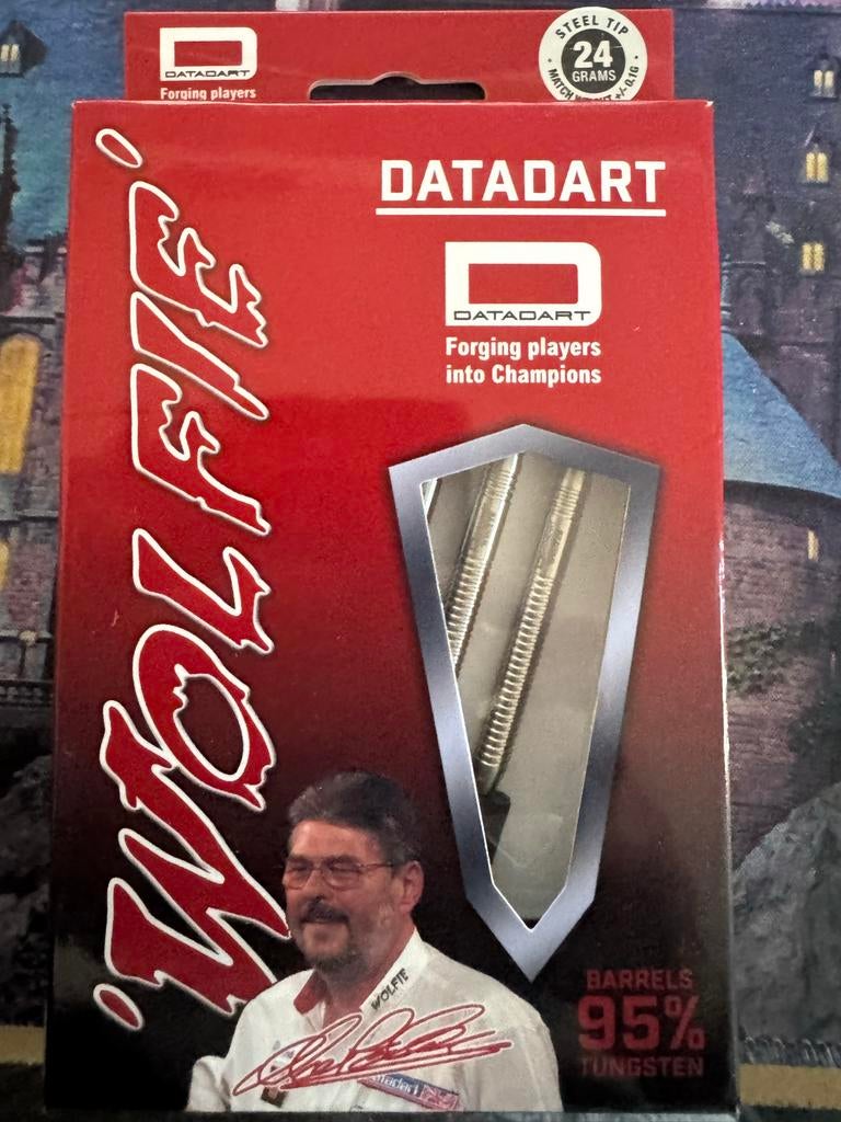 Nieuwe Datadart "Wolfie" Martin Adams 24 gram darts -, ., Nieuw, Ophalen of Verzenden, Pijlen