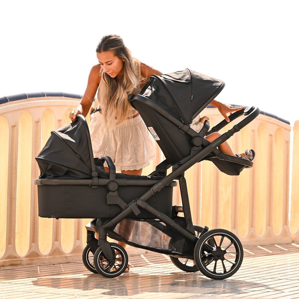 Deryan Evy Combiwagen Kinderwagen Reiswieg Buggy, Ophalen, Zo goed als nieuw, Overige merken