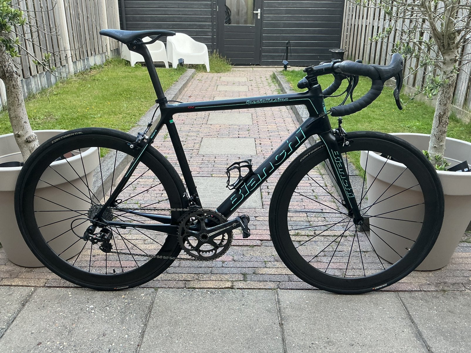 Bianchi Specialissima 55 super record, Overige merken, Ophalen of Verzenden, Zo goed als nieuw, Meer dan 20 versnellingen
