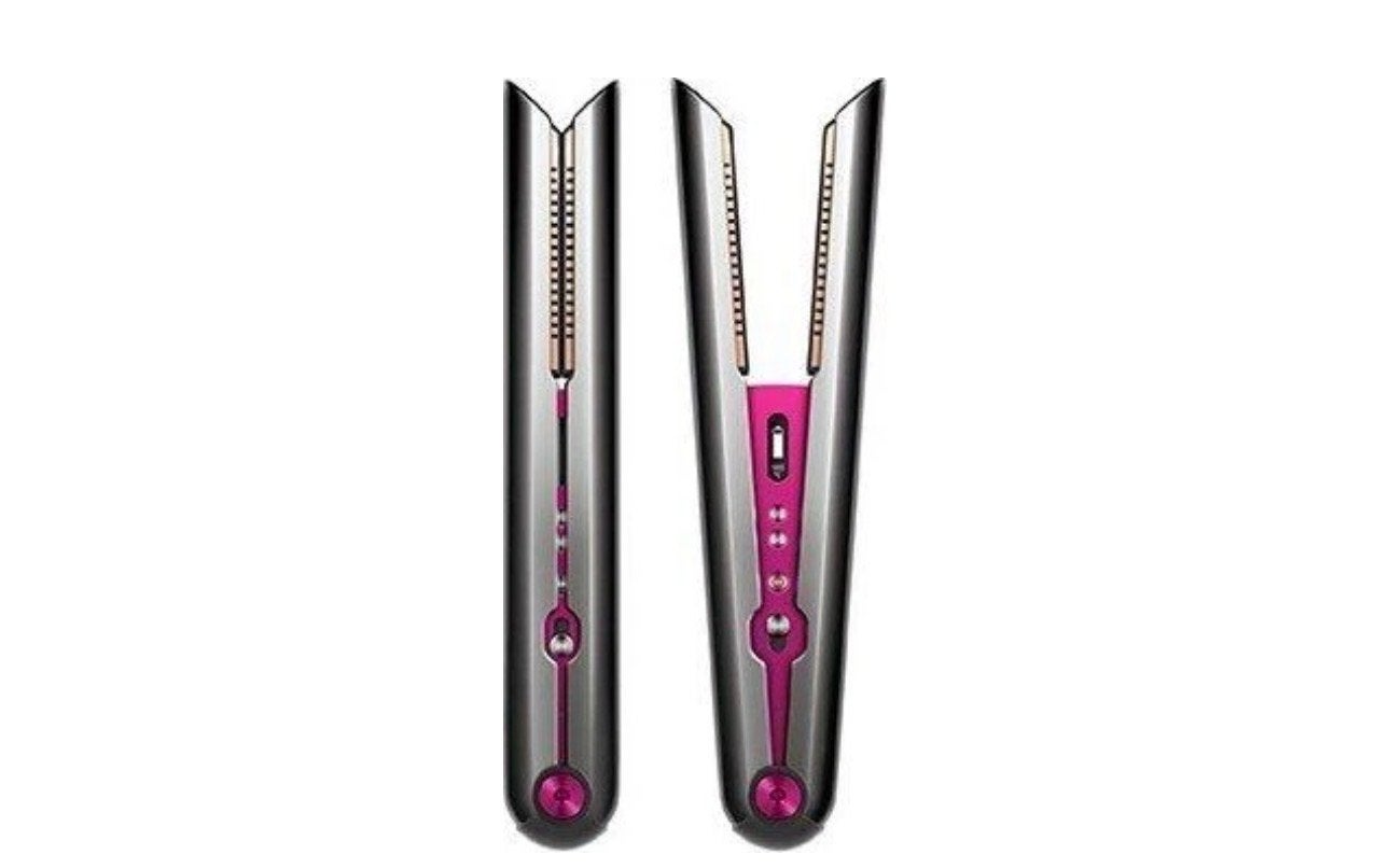 Dyson Corrale draadloze stijltang - Grijs/Fuchsia, Ophalen, Gebruikt, Haarverzorging