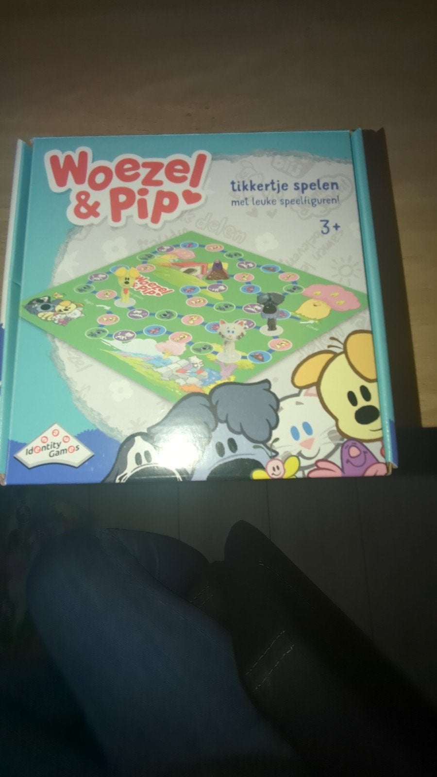 Woezel & Pip Tikkertje Spelen Bordspel met Speelfiguren, Hobby en Vrije tijd, Drie of vier spelers, Ophalen, Gebruikt, Identity Games