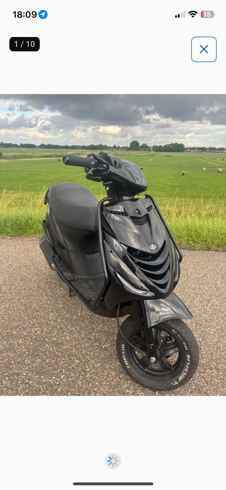 Piaggio zip 50cc, Ophalen of Verzenden, Zo goed als nieuw, Benzine, Zip