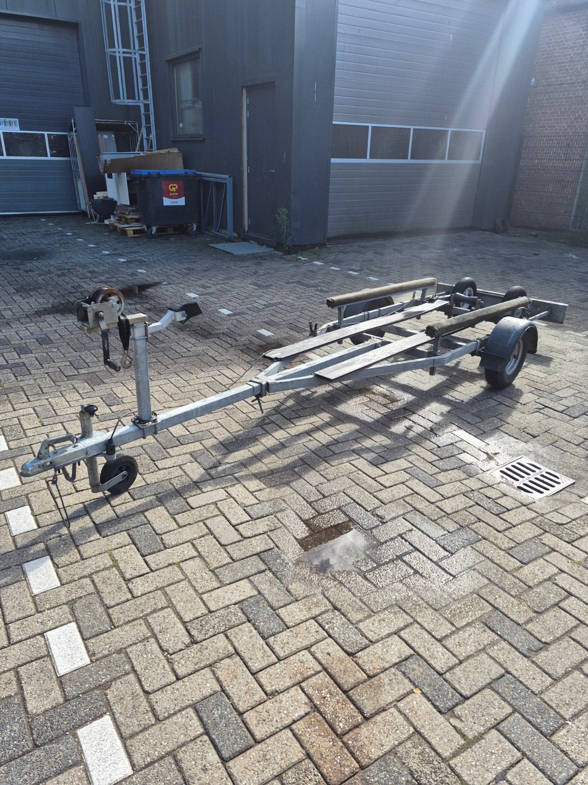 Boottrailer kanteltrailer, Ophalen, Minder dan 1500 kg, Gebruikt, Overige typen