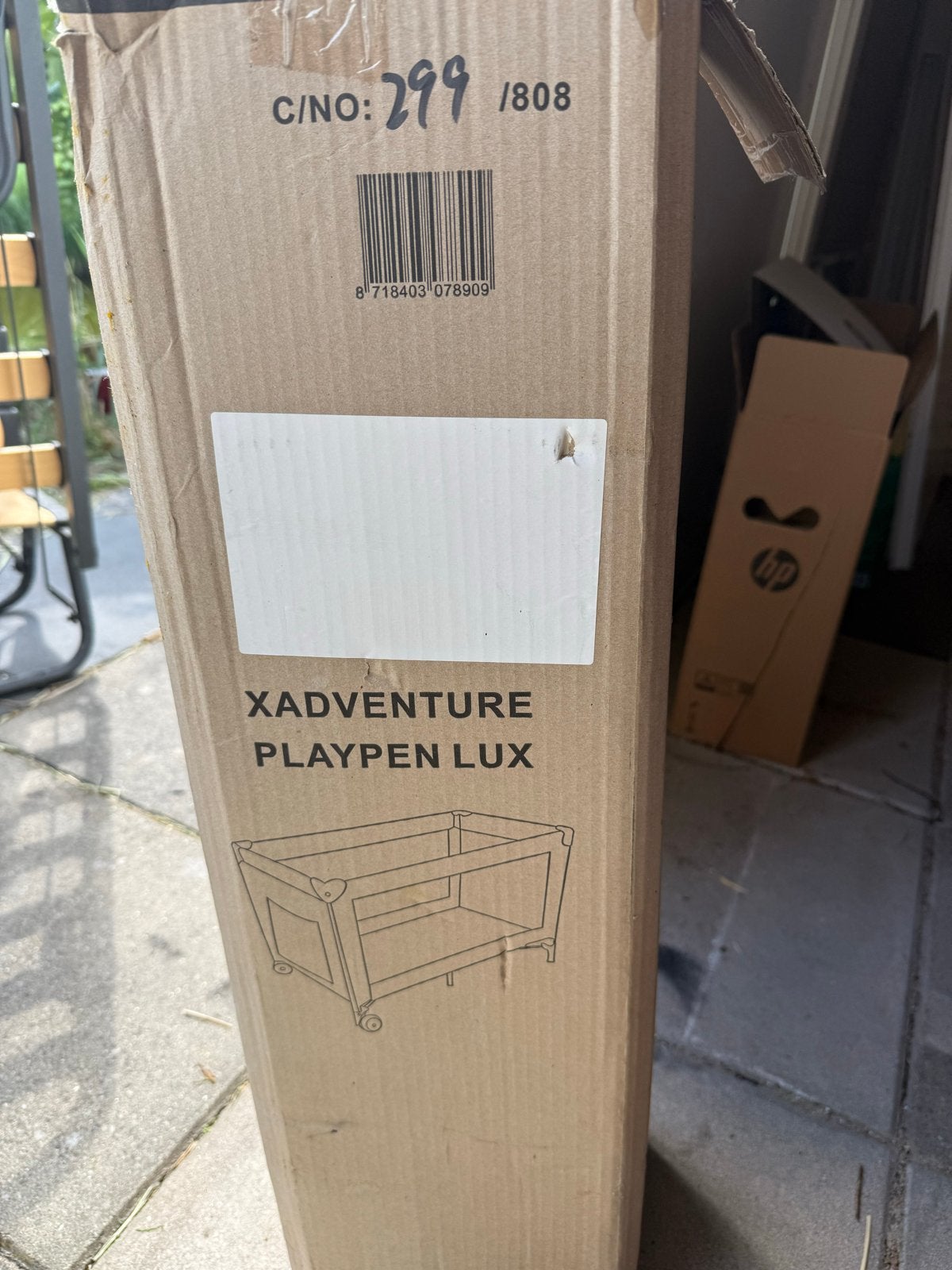 Xadventure Playpen Lux - Nieuw in doos, Ophalen, Nieuw, Rechthoekig, Wieltjes