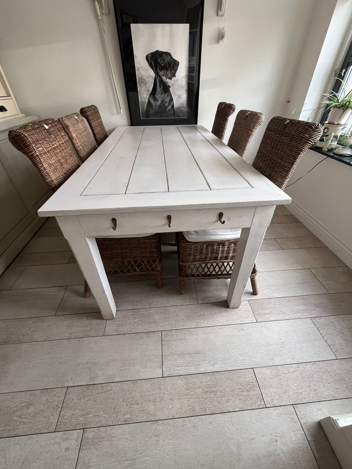Riviera Maison eettafel, Ophalen, Gebruikt, 50 tot 100 cm, Landelijk