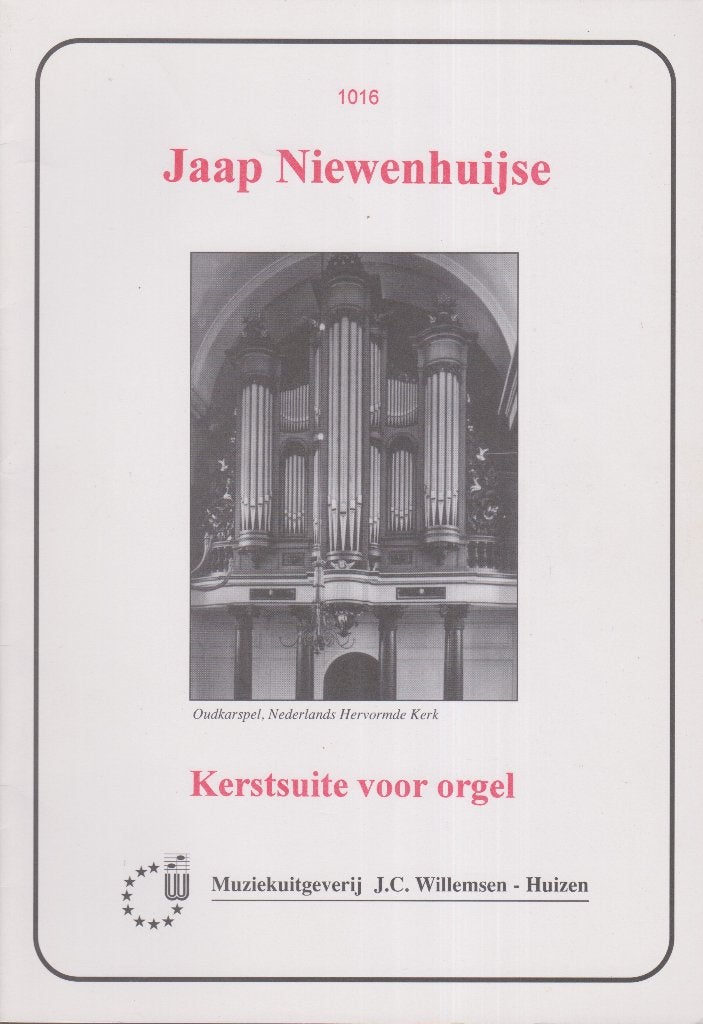 Jaap Nieuwenhuijse – KERSTSUITE VOOR ORGEL, Orgel, Gebruikt, Ophalen of Verzenden, Artiest of Componist