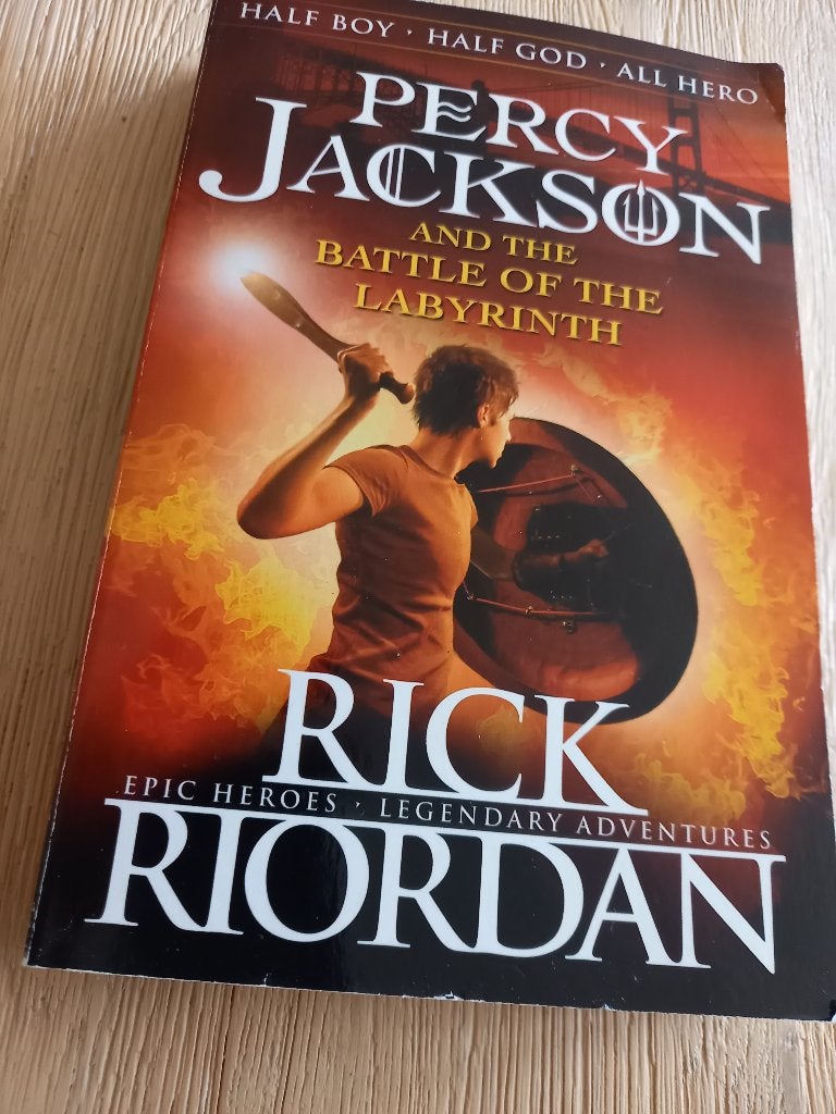 Rick Riordan: Percy Jackson and the Battle of the Labyrinth, Boeken, Ophalen of Verzenden, Gelezen