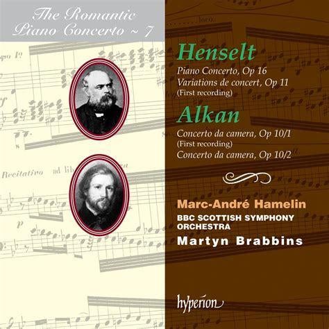 Adolf von Henselt| &  Alkan / the romantic piano concerto 7, Ophalen of Verzenden, Romantiek, Gebruikt, Orkest of Ballet