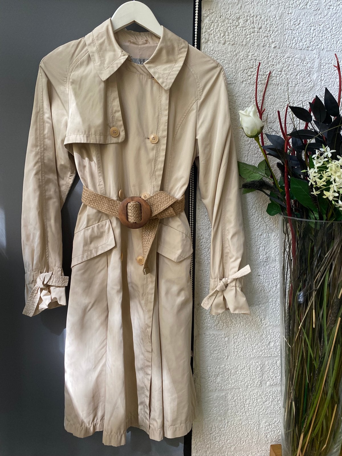 Max Mara Trench Coat, Ophalen of Verzenden, Zo goed als nieuw