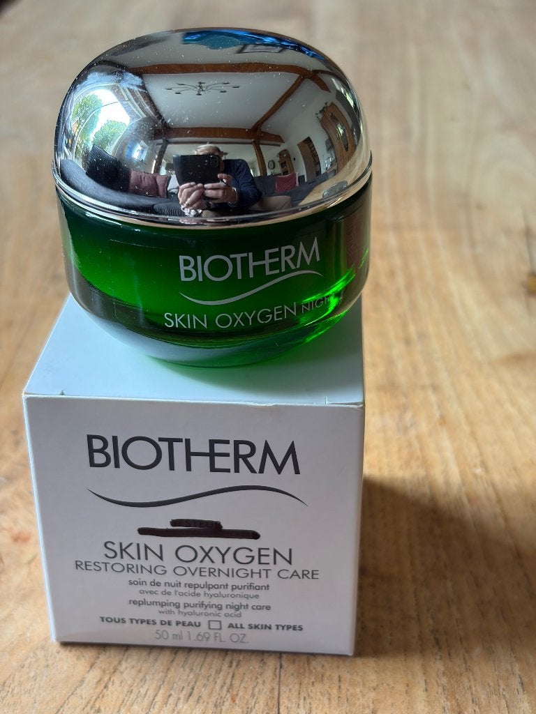 Biotherm Skin Oxygen Restoring Overnight Care nacht 50 ml, Ophalen of Verzenden, Nieuw, Gehele gezicht, Verzorging