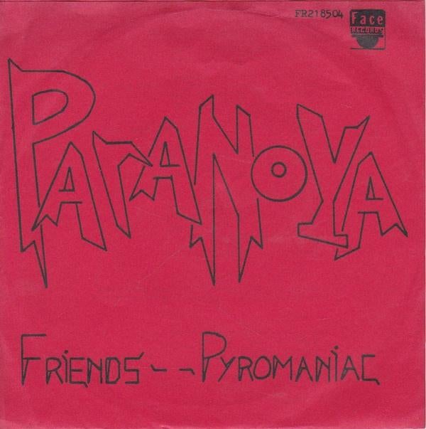 paranoya / pyromaniac - electronic/punk/synth/nederpunk, Gebruikt, Verzenden, 7 inch, Single