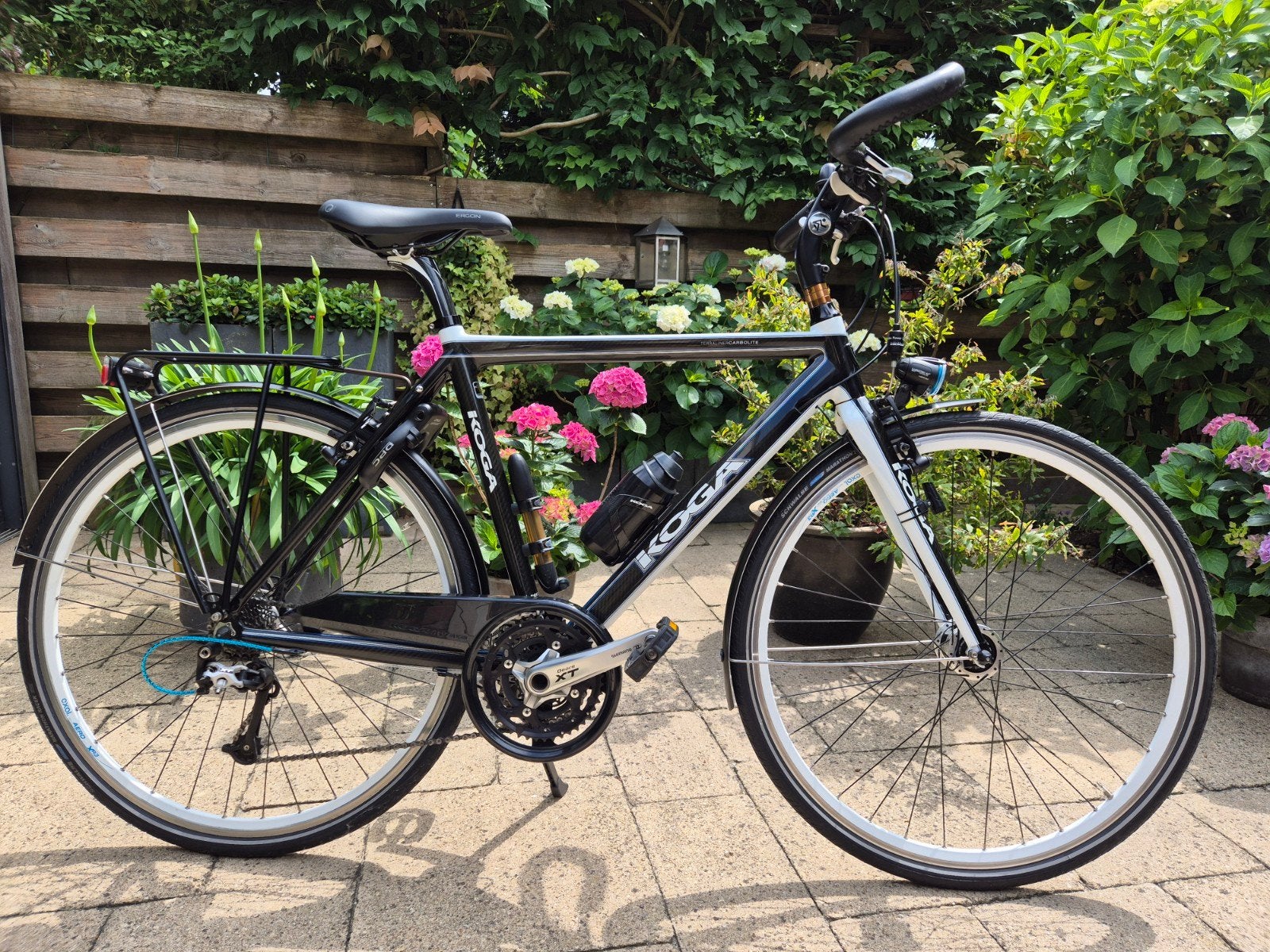 KOGA Carbon Terraliner Carbolite 54 inch (2011), Ophalen, 28 inch, Velgrem, Zo goed als nieuw
