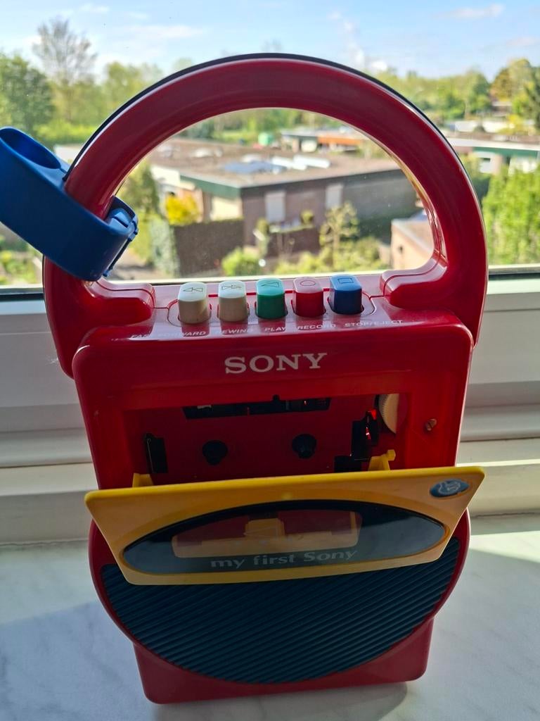 'My First Sony' Cassettespeler  Sony - Vintage Rood, Ophalen
