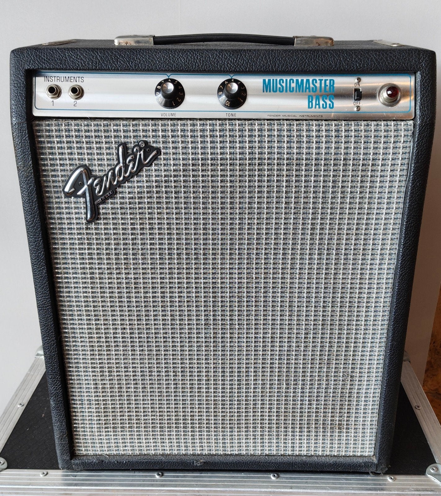 Vintage Fender Musicmaster Bass Versterker, Muziek en Instrumenten, Ophalen, Gebruikt, Minder dan 50 watt