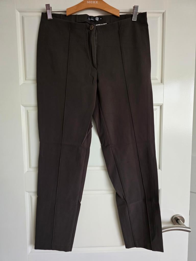 Te koop bruine dames broek, merk Gardeur, maat 38, de kleur, Maat 38/40 (M), Bruin, Ophalen of Verzenden, Zo goed als nieuw