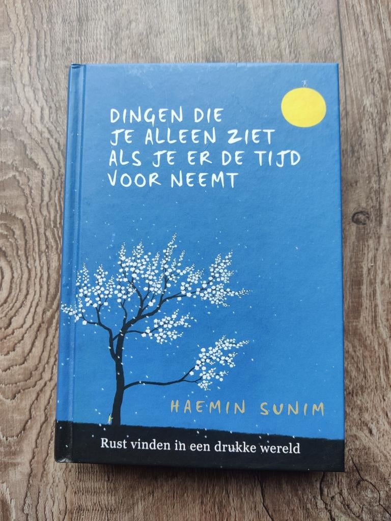 Dingen die je alleen ziet als je er de tijd voor neemt, Boeken, Ophalen of Verzenden, Zo goed als nieuw, Haemin Sunim