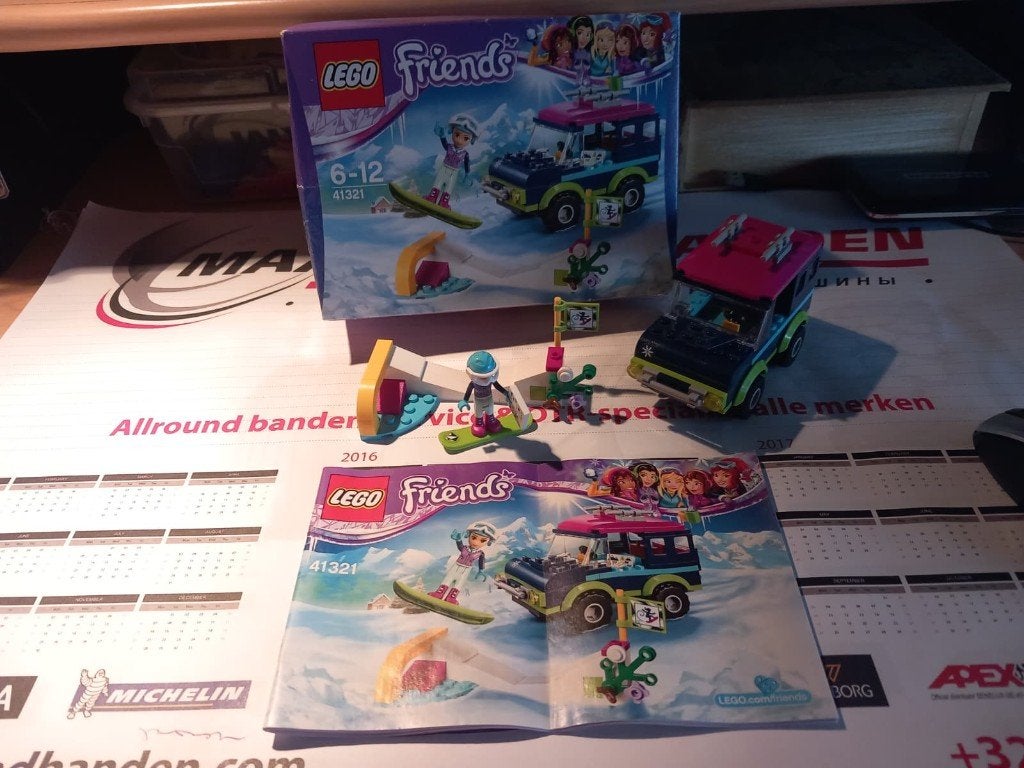 Lego 41321: Snow Resort Off-Roader, Lego, Inclusief accessoires, Friends, Ophalen of Verzenden