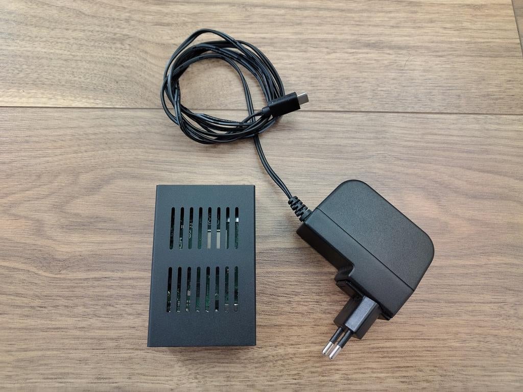 Raspberry Pi 4B (4GB) met behuizing, Computers en Software, Niet van toepassing (via SD-kaart), Minder dan 2 Ghz, Ophalen of Verzenden