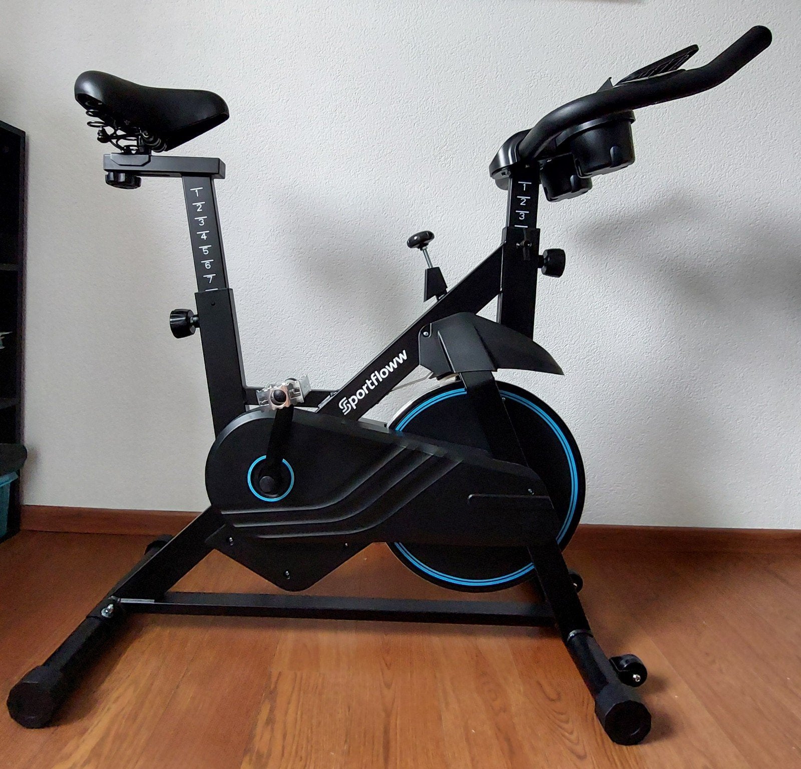 Sportfloww hometrainer pro+ met bluetooth, Ophalen of Verzenden, Zo goed als nieuw, Hometrainer