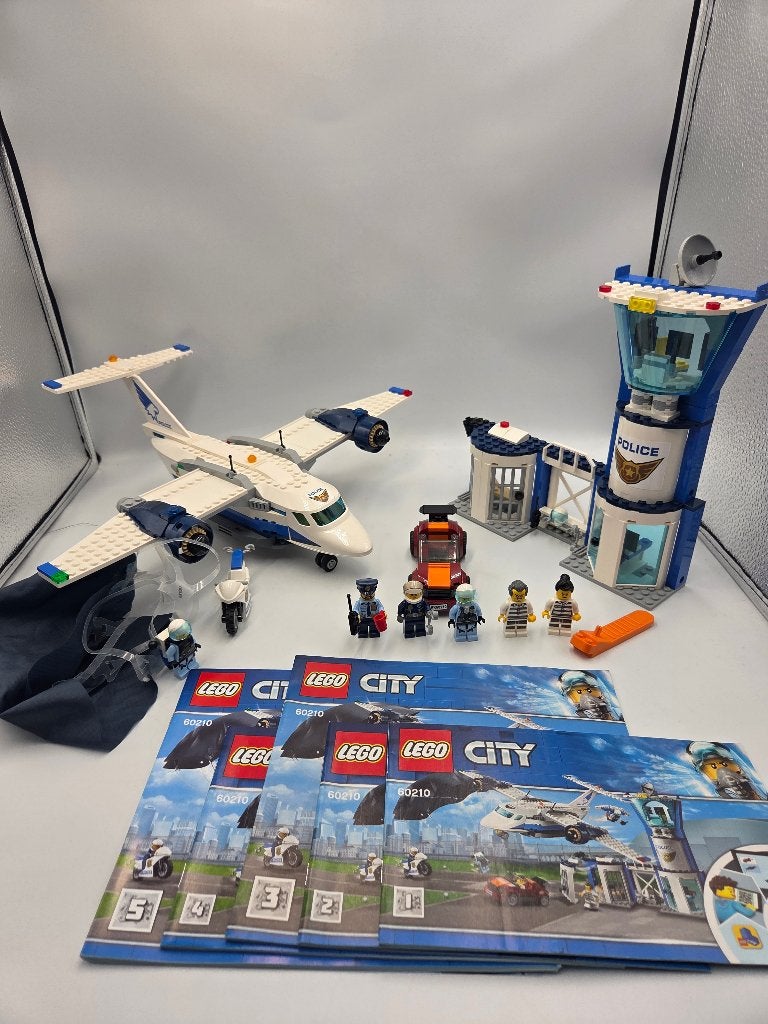 Lego City 60210 Sky Police Air Base, Compleet, City, Lego, Ophalen of Verzenden