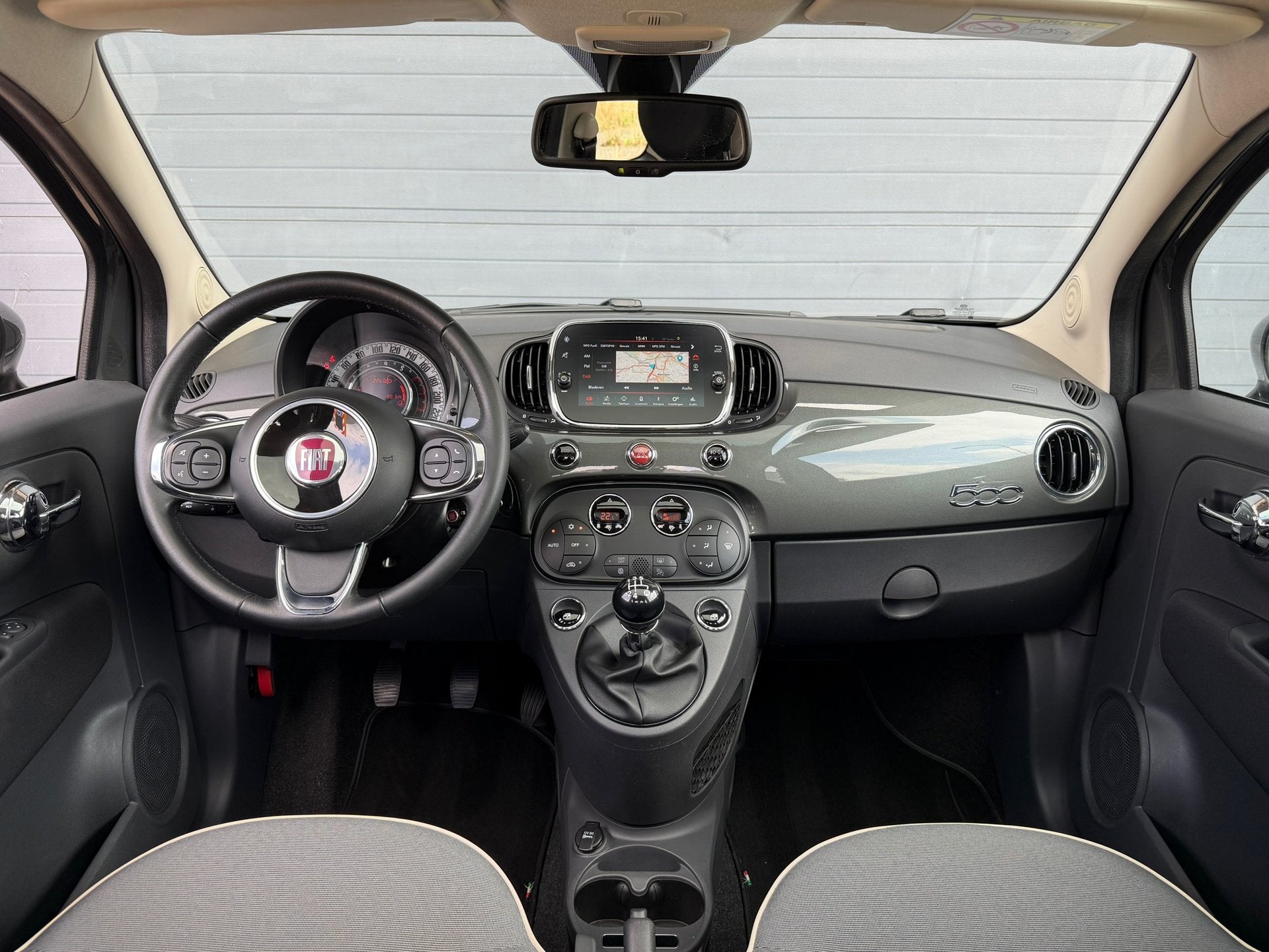 Fiat 500 0.9 TwinAir Turbo Lounge 80 PK | Panorama | Climate, Auto's, Voorwielaandrijving, Stof, Gebruikt, 905 kg