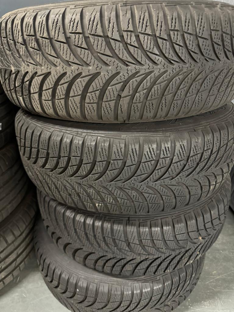 Goodyear winterbanden met stalen velgen Renault Scenic 185/6, Ophalen, Gebruikt
