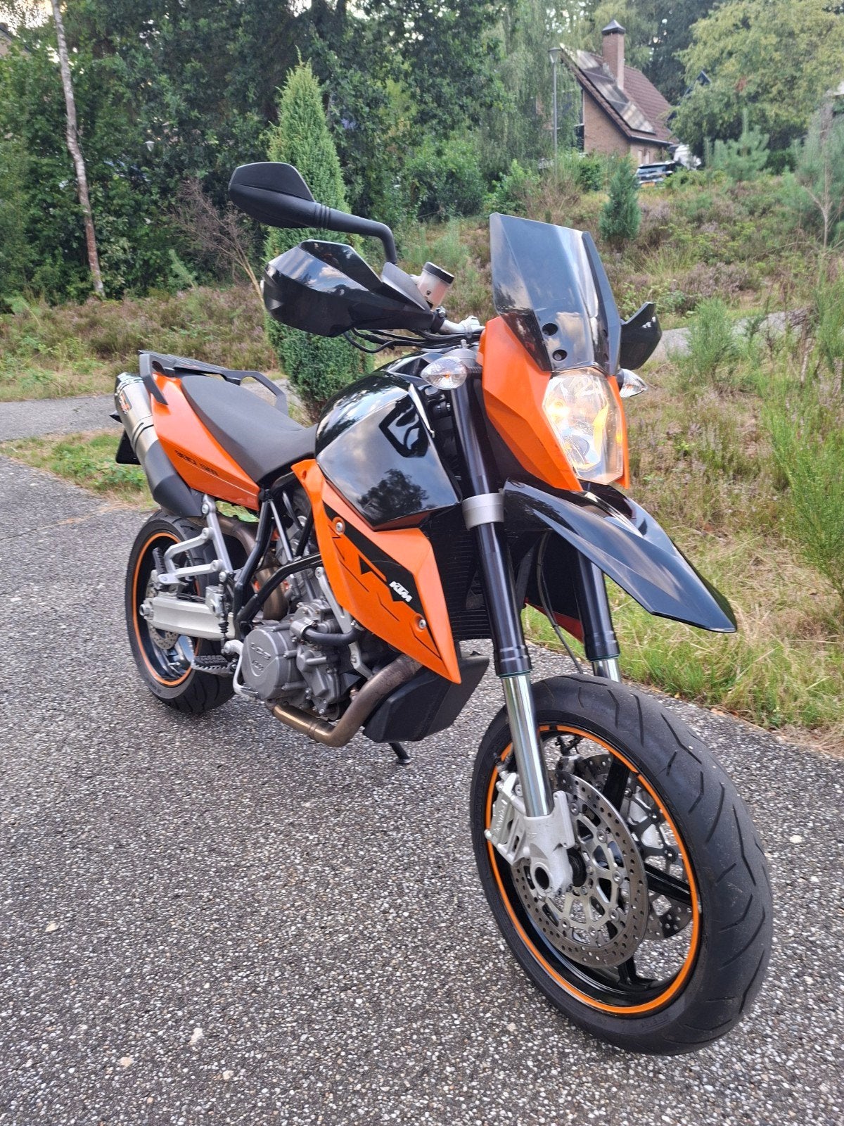 KTM 990 Supermoto, Handvatverwarming, Gebruikt, Particulier, Handgeschakeld