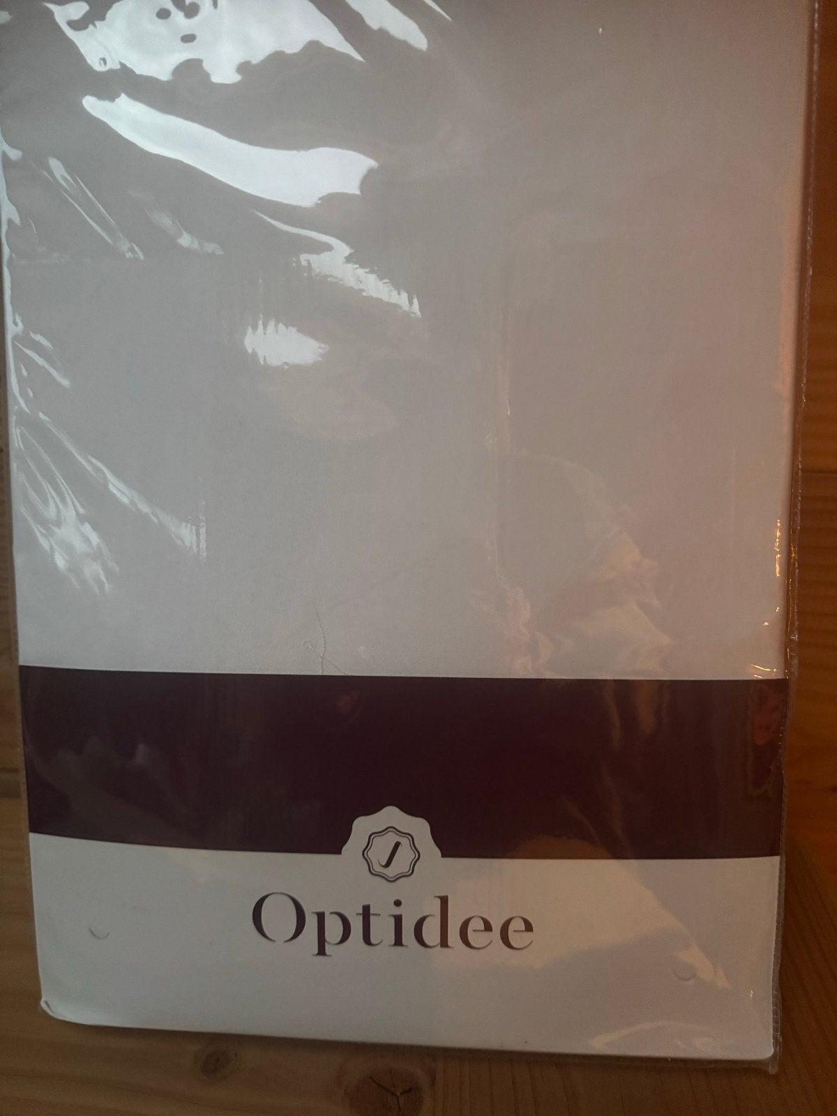 Nieuw Optidee Hoeslaken Wit 200x200 cm, Huis en Inrichting, Ophalen of Verzenden, Overige merken, Wit, Hoeslaken of Sloop