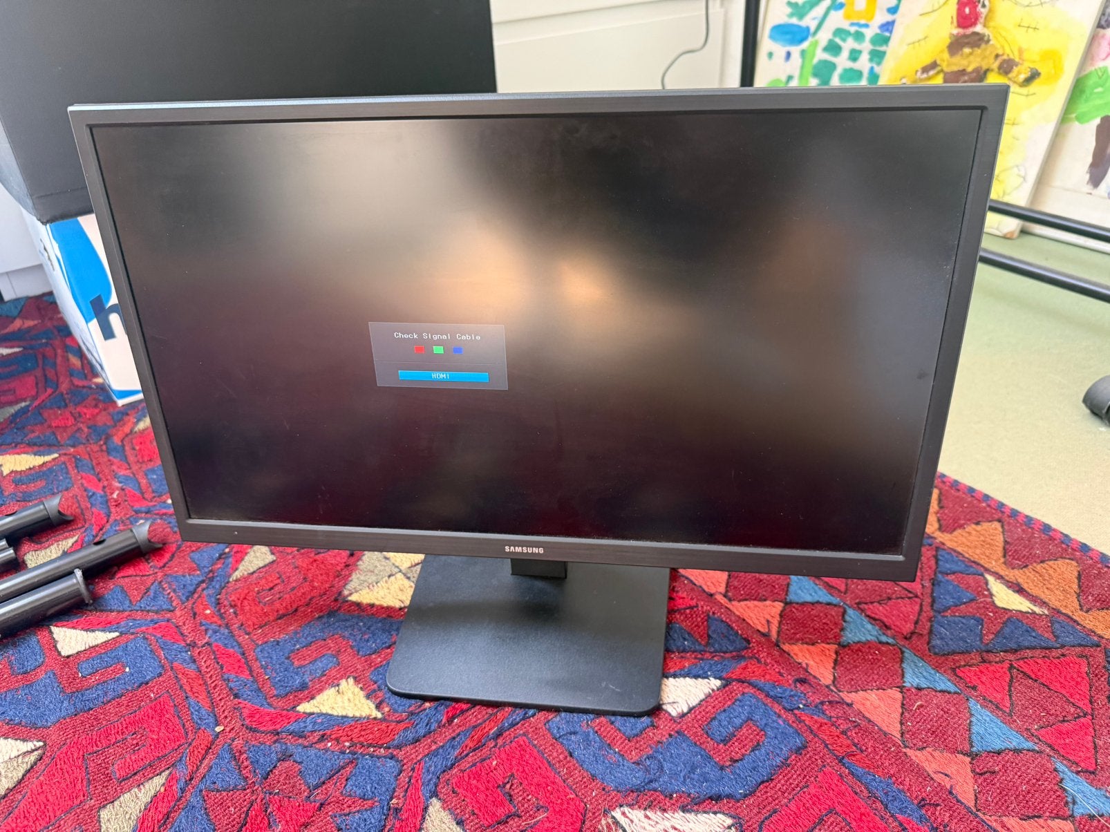 Samsung Monitor S22A330NHM 22 inch, Computers en Software, Ophalen, Zo goed als nieuw, Full HD, 60 Hz of minder