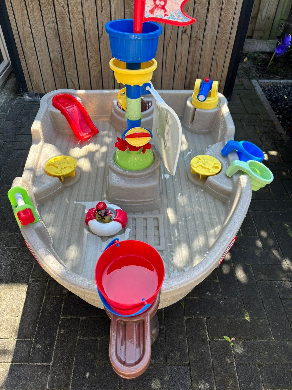 Little Tikes Piratenboot - Watertafel, Ophalen, Zo goed als nieuw