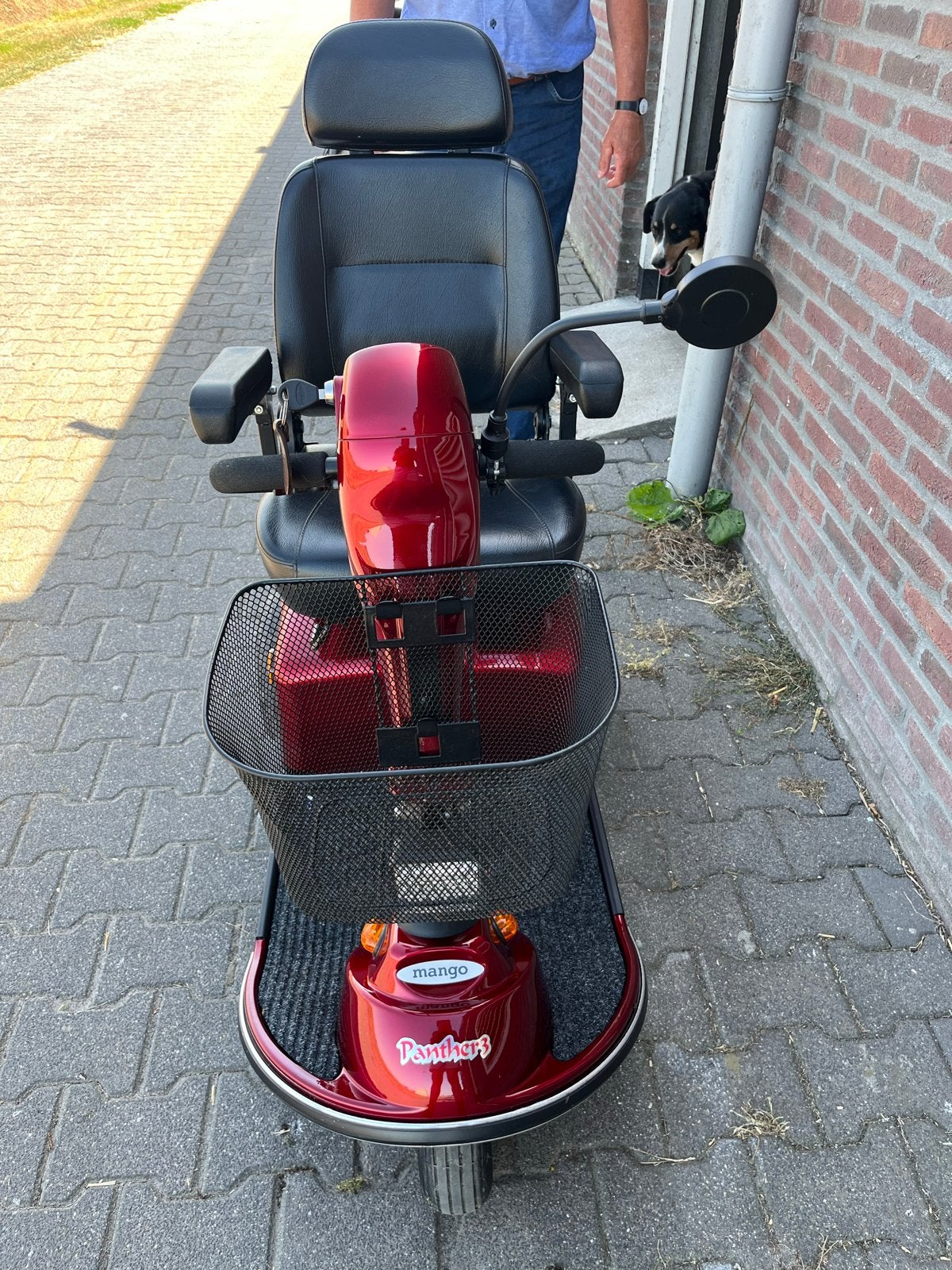 Mooie Mango Freerider scootmobiel met extra accu’s, Diversen, Brommobielen en Scootmobielen, Ophalen, Gebruikt, 26 t/m 35 km, Mango