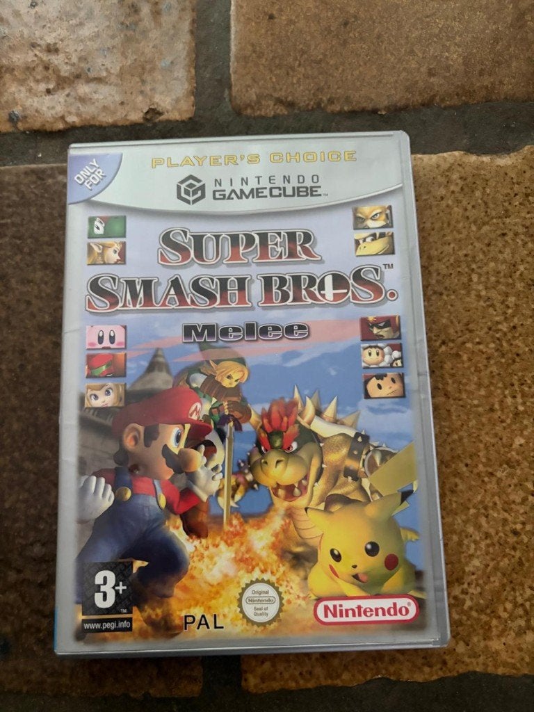 Gamecube - Super Smash Bros Melee, Spelcomputers en Games, Games | Nintendo GameCube, Gebruikt, Vechten, Ophalen of Verzenden
