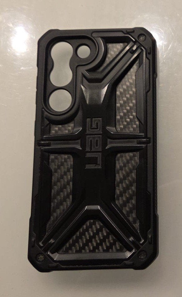 UAG Monarch Case (Hoesje) Samsung Galaxy S23 Carbon Fiber