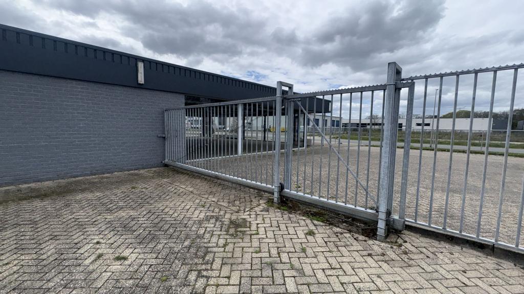Handbediende gegalvaniseerde schuifpoort hekwerk hek hekken, Tuin en Terras, Tuinhekken en Hekwerk, Ophalen of Verzenden, Zo goed als nieuw