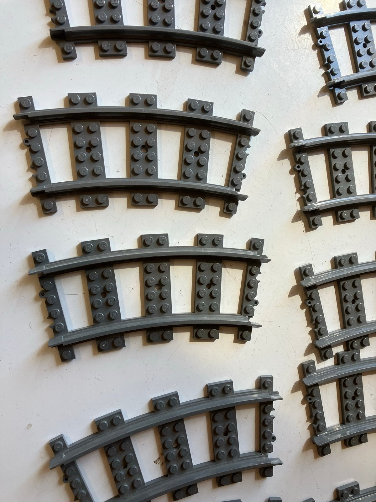 Lego Treinrails - Grote set bochten, Kinderen en Baby's, Speelgoed | Duplo en Lego, Gebruikt, Overige thema's, Lego, Accessoire