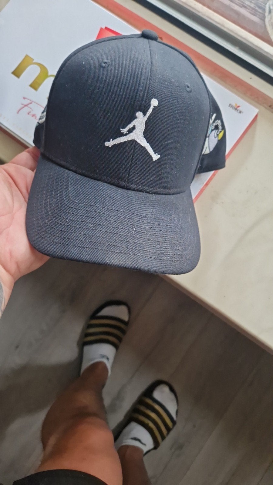 Jordan Jumpman Pet - Zwart met geborduurd logo, Pet, Gedragen, Jordan, One size fits all