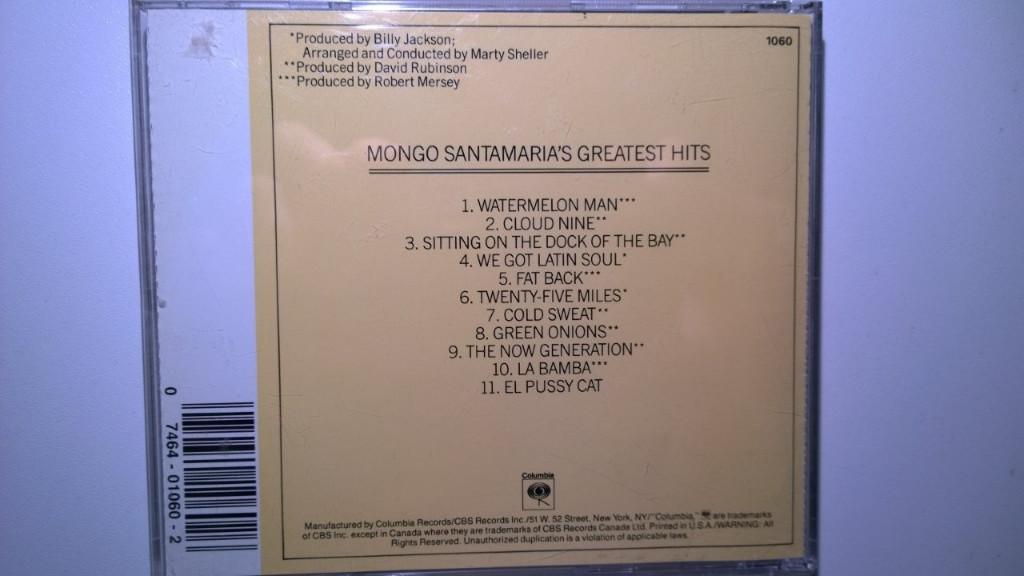 Mongo Santamaria - Mongo Santamaria's Greatest Hits, Ophalen of Verzenden, 1980 tot heden, Zo goed als nieuw, Jazz