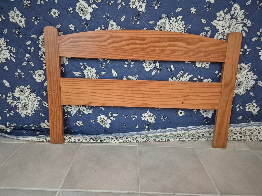 grenen ledikant 90x200 met onderlade, Huis en Inrichting, Slaapkamer | Bedden, Ophalen, Gebruikt, 90 cm, Eenpersoons