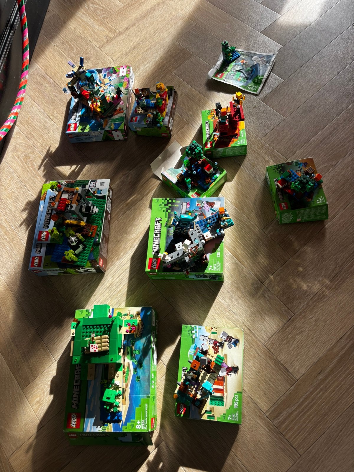 Lego Minecraft, Ophalen of Verzenden, Zo goed als nieuw