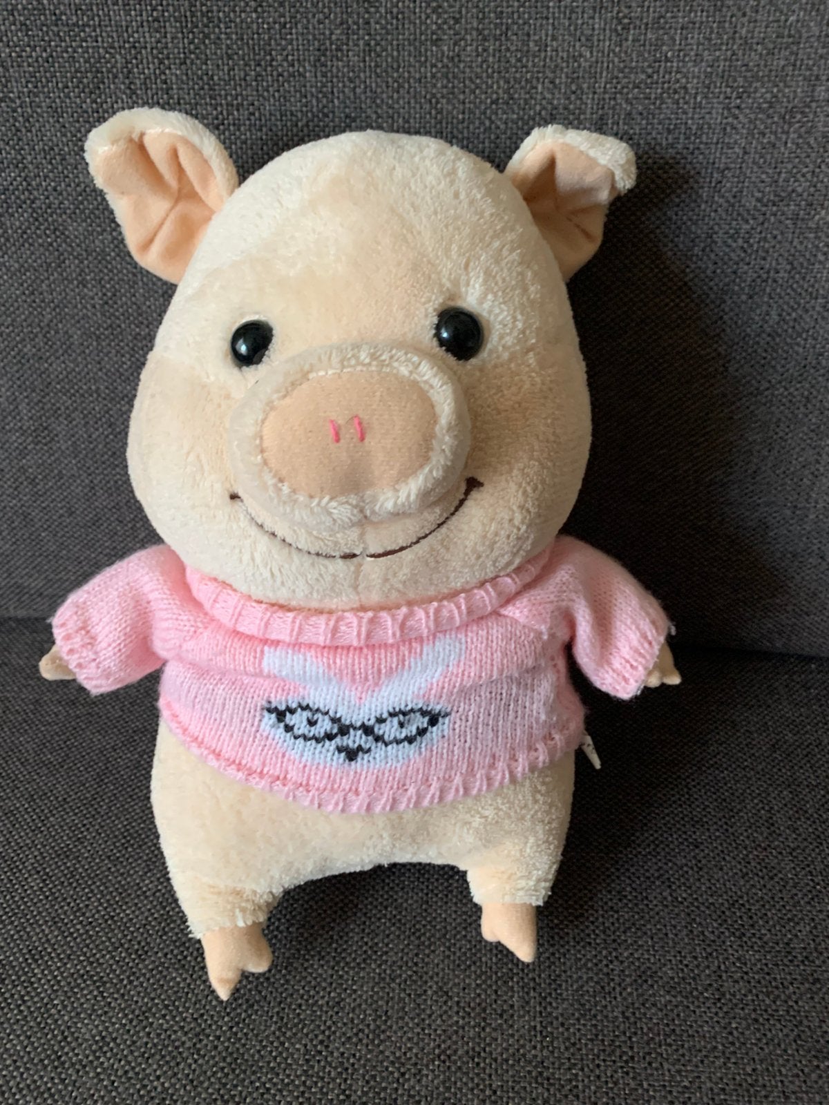 Knuffel Varkentje biggetje  rose beige, Ophalen of Verzenden, Zo goed als nieuw, Overige typen