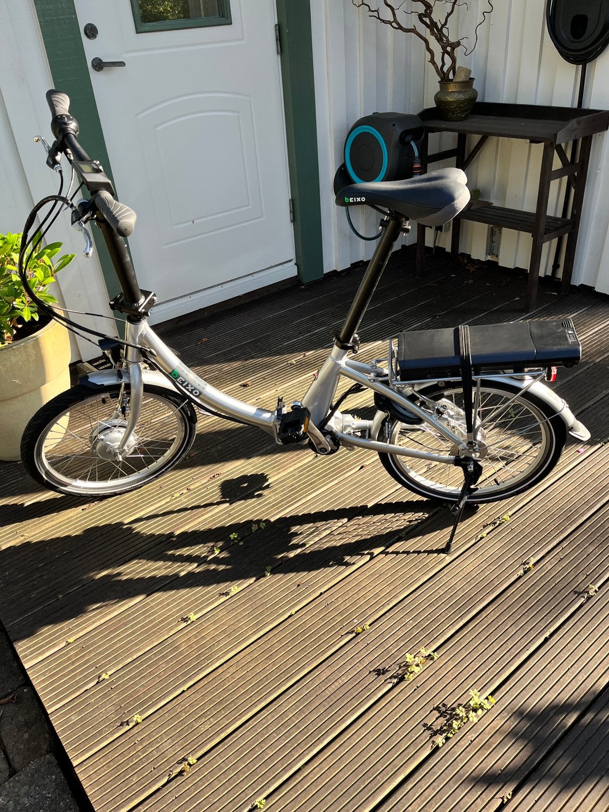 BEIXO elektrische vouwfiets, Fietsen en Brommers, Velgrem, Zo goed als nieuw, Ophalen, Overige merken