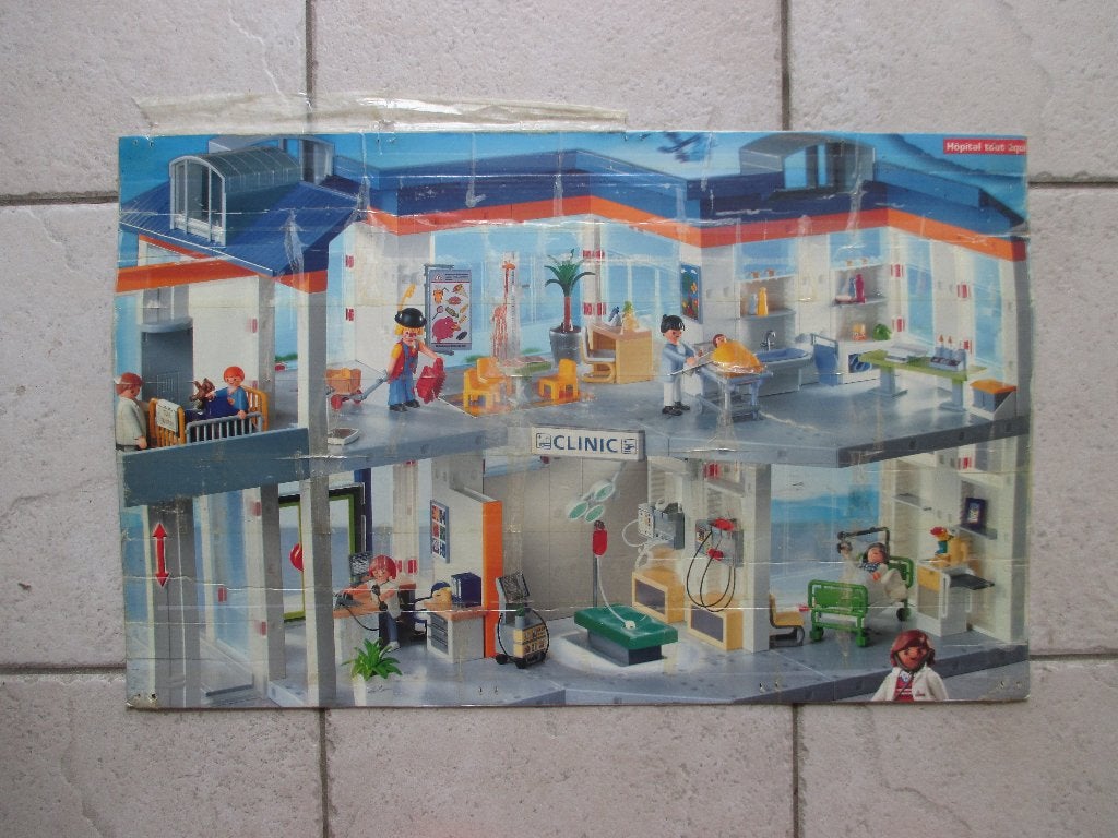 Playmobil 4404 Clinic Ziekenhuis., Kinderen en Baby's, Speelgoed | Playmobil, Ophalen of Verzenden, Gebruikt