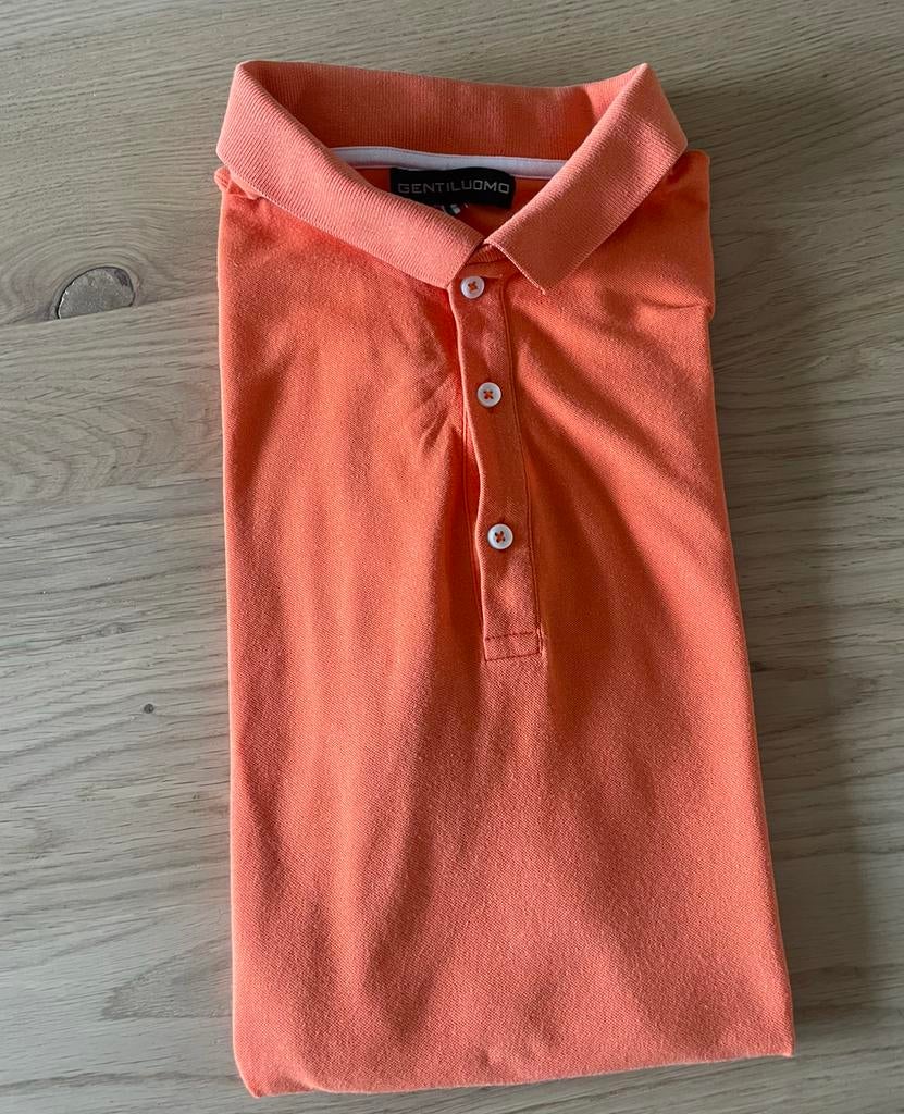 Gentiluomo Oranje Polo Shirt - Maat XL, Ophalen of Verzenden, Zo goed als nieuw, Maat 56/58 (XL), Oranje