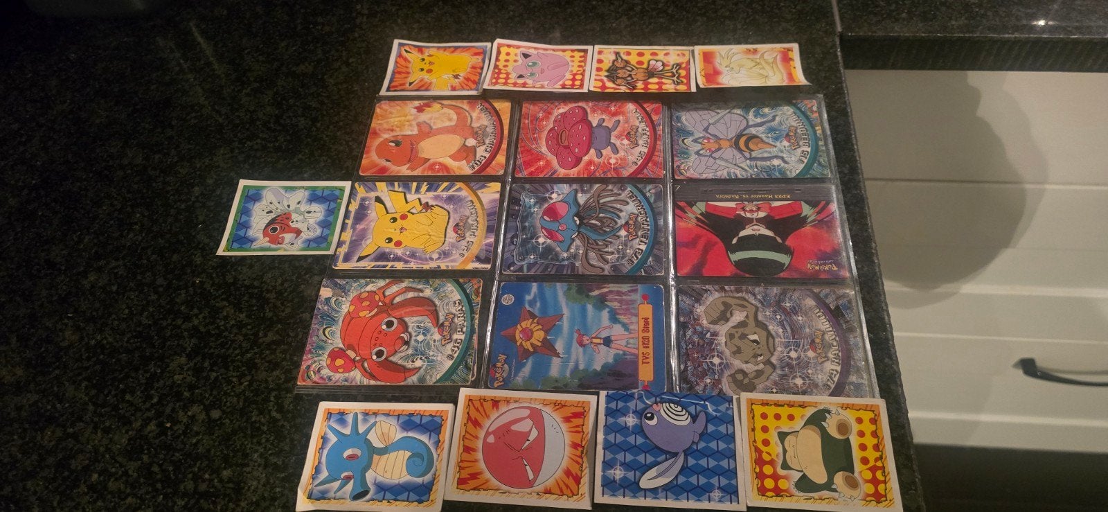 Pokémon Flippo's en Kaarten Collectie, Ophalen of Verzenden, Gebruikt, Meerdere kaarten