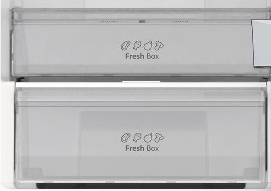 Hisense koelkast RB440N4ACC - RVS look - No frost, Industrieweg 15, 2491 CA Den Haag, 200 liter of meer, Met aparte vriezer, Nieuw