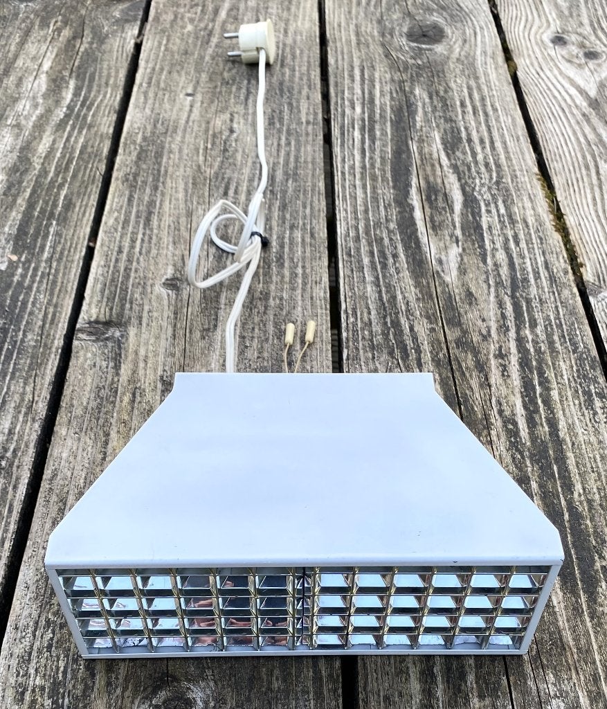 Leuke Raak Wandlamp C-1508 Nachtuiltje ( vintage retro ), Huis en Inrichting, Lampen | Wandlampen, Overige merken, Metaal, Gebruikt