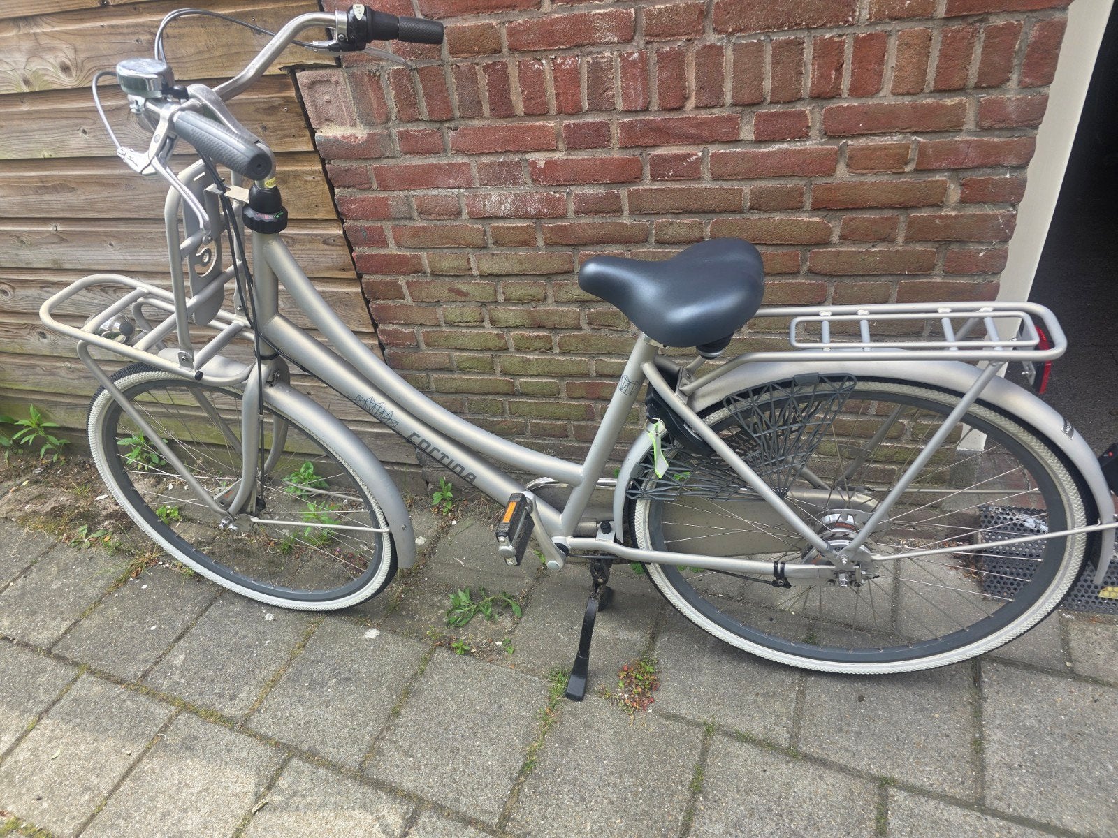 Cortina Roots Transportfiets - Zo goed als nieuw, Terugtraprem, Versnellingen, Zo goed als nieuw, 50 tot 53 cm