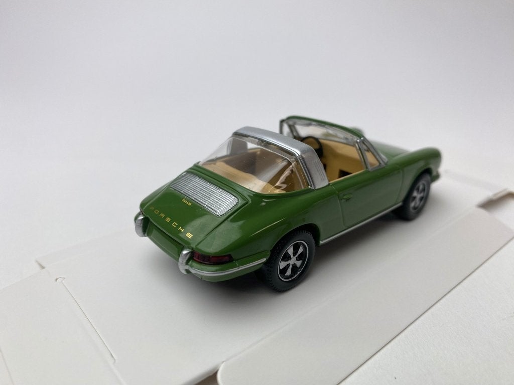 Norev 1:43 Porsche 911 Targa 1969 Olive Green- Jet-car, -, Nieuw, Norev, Ophalen of Verzenden