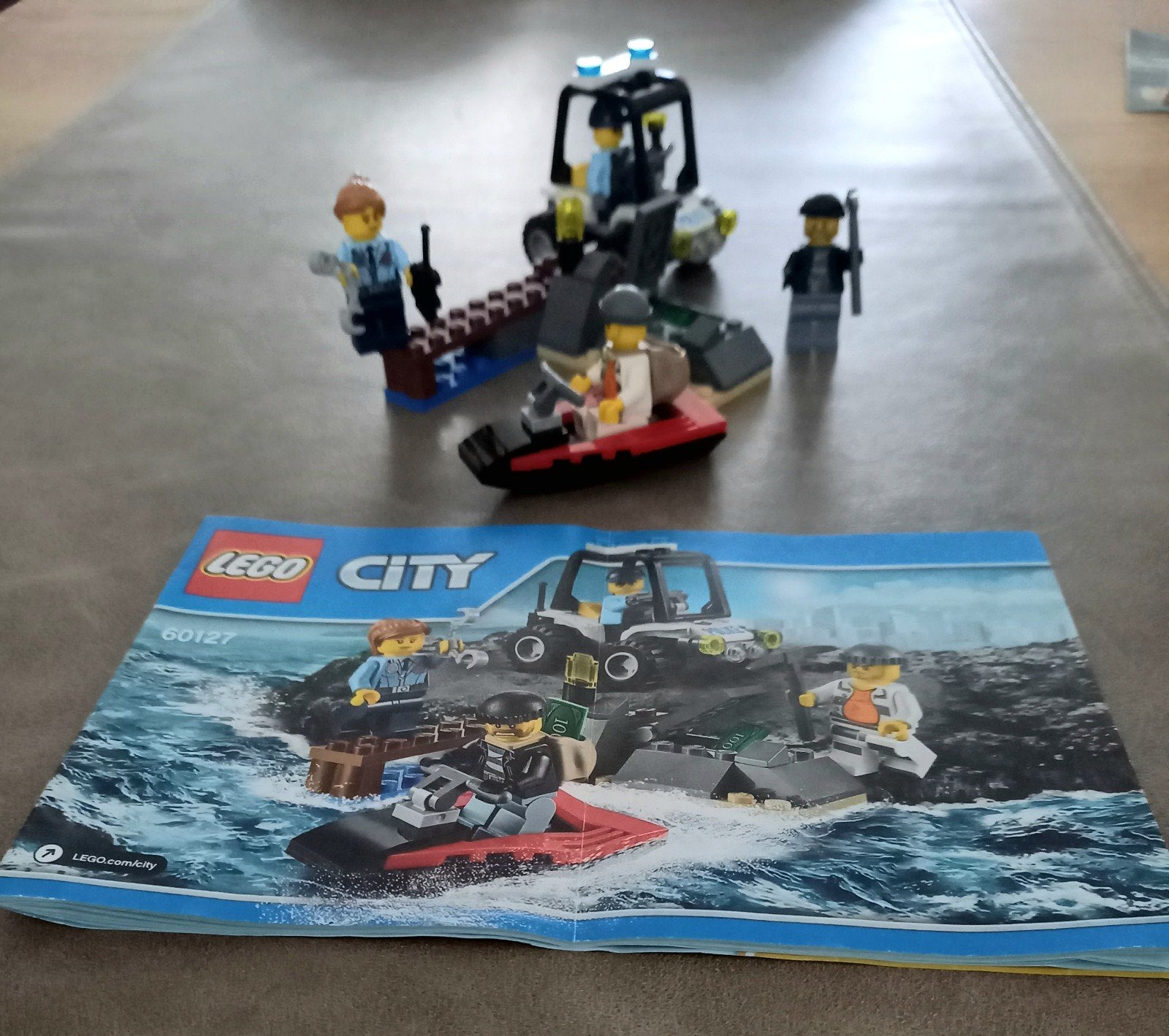 Lego City 60127 Politie Achtervolging Compleet, Compleet, Lego, Ophalen of Verzenden, Complete set