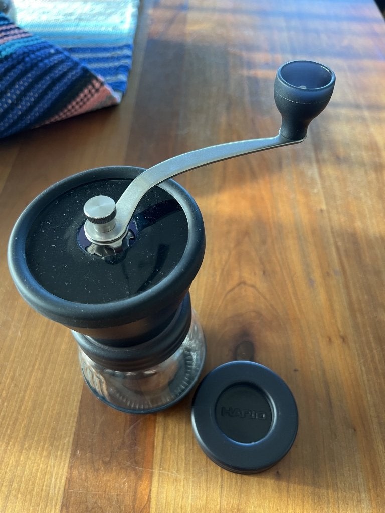 Hario SKERTON koffiemolen, Ophalen, Zo goed als nieuw, Overige merken, Koffiemolen